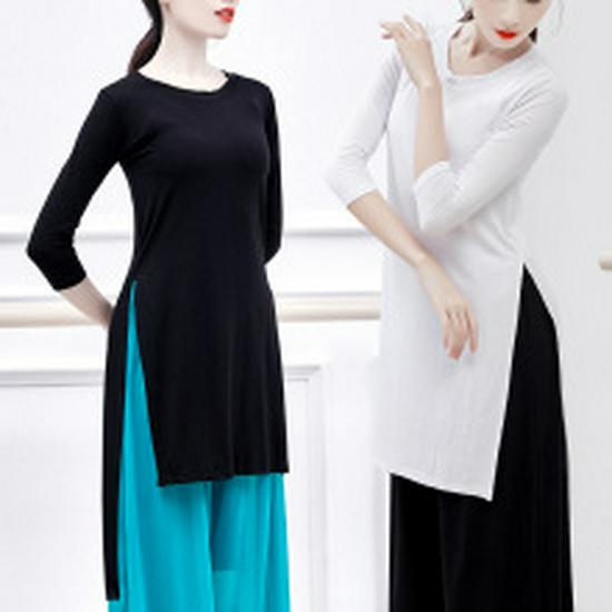 Women’s Irregular Chiffon Skirt Pants for Dance and Yoga