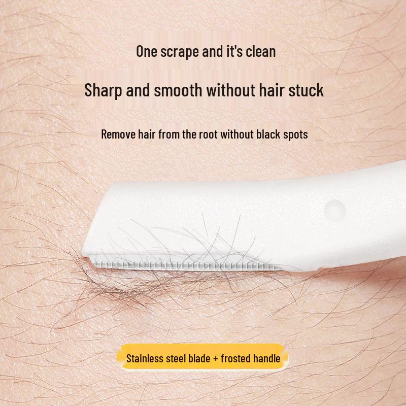 Advanced Eyebrow Razor: Anti-Scratch Trimming Tool Set for Men and Women