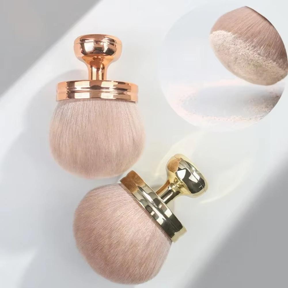 Soft Synthetic Hair Self Tan Back Applicator Extra Large Powder Blush Brush  Cosmetic Makeup Tool