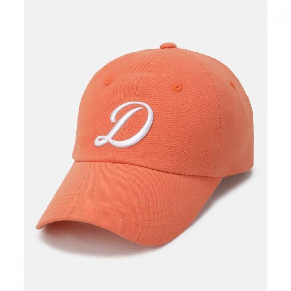 

Бейсболка с вышитым логотипом Descente Initials Orange ORG0ORANGE/F