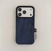 Autumn/Winter Retro Solid Suede Plush iPhone 17 Pro Max/16P/15/14 Case