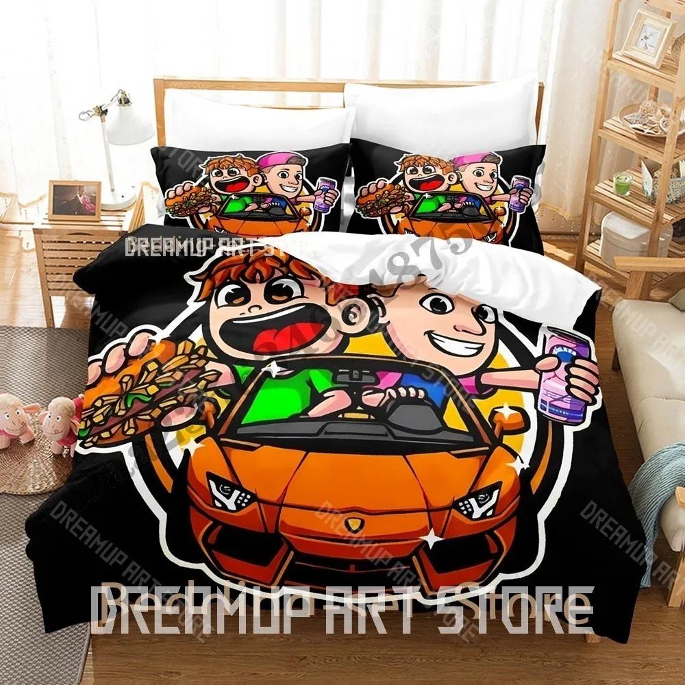3D Print Icrimax Burgerpommes Bedding Set Twin Queen King Full Size Duvet Cover Pillowcase Bed Boys Girls Adult Home Textil