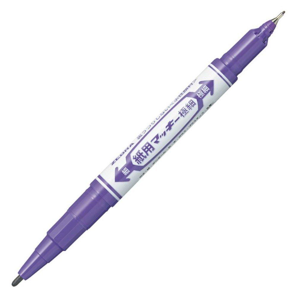 

Бумага для ручек ZEBRA Mackie Extra Fine Purple 10 шт. на водной основе B-WYTS5-PU