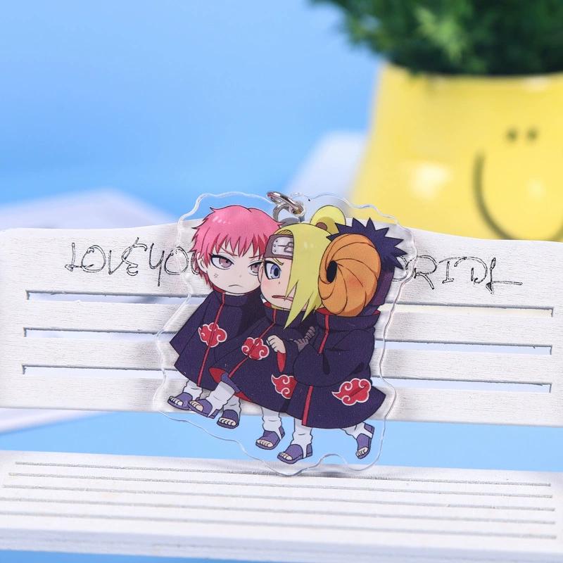 Accesorii pentru breloc acrilic Naruto Anime Uzumaki Breloc cu desene animate Naruto