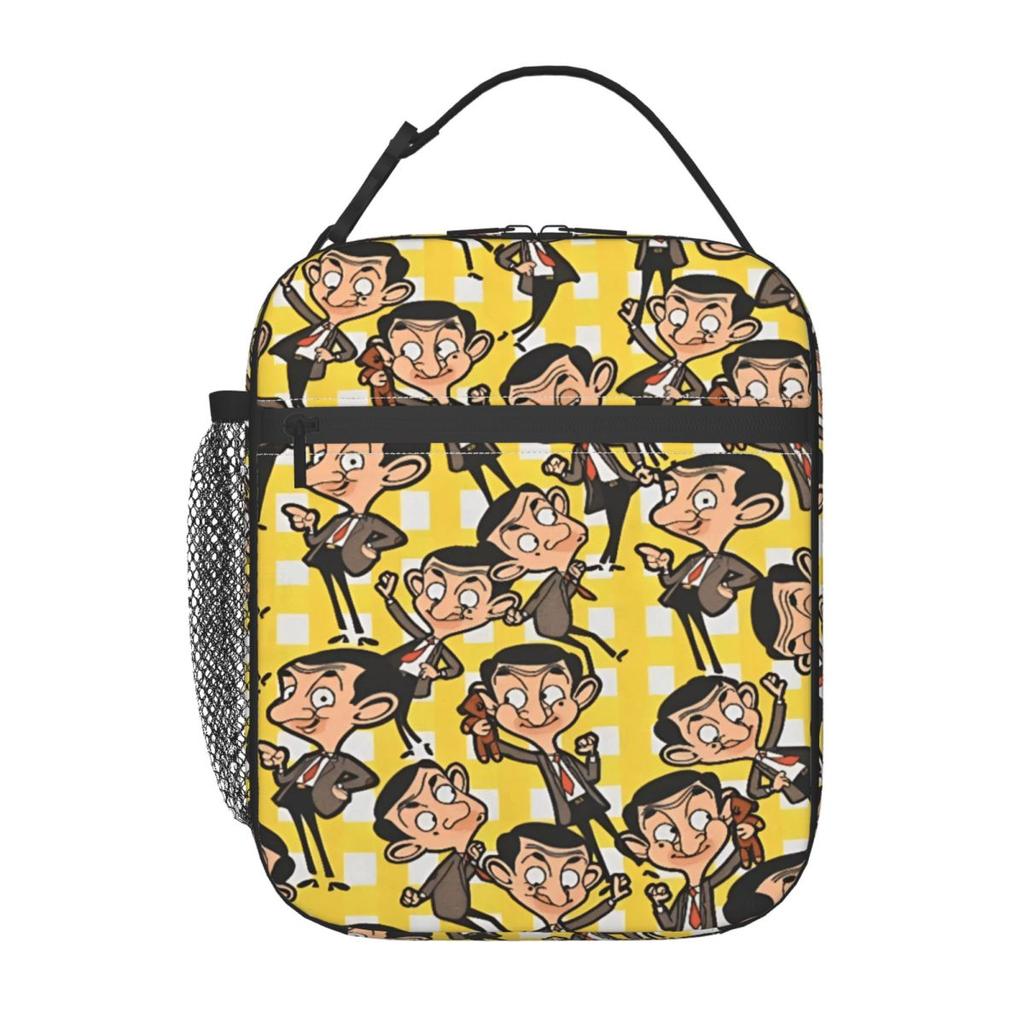 Insulated Lunch Bags Mr Beans Accessories Lunch Food Box Multifunction Thermal Cooler Bento Box For School