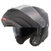 KOMINE Motorcycle FL System Helmet Matte Black L UV Protection Shield High Strength ABS Shell Inner Visor Full Face Magnetic Buckle HK-171
