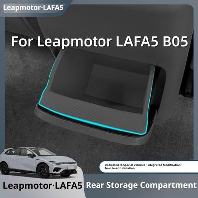 Fit For Leapmotor LAFA5 B05 Rear AC Vent Storage Box Silicone Tissue Holder Organizer Interior Accessories
