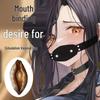 Realistic SM Silicone Gag and Binding Restraint Plug