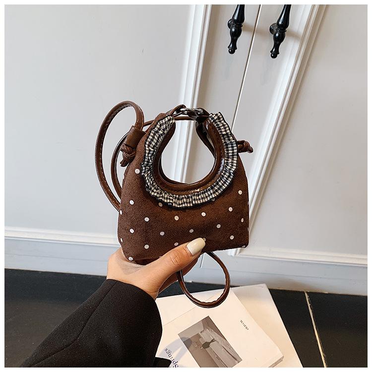 Niche mini bag women's summer new fashion messenger bag high-end portable dumpling bag