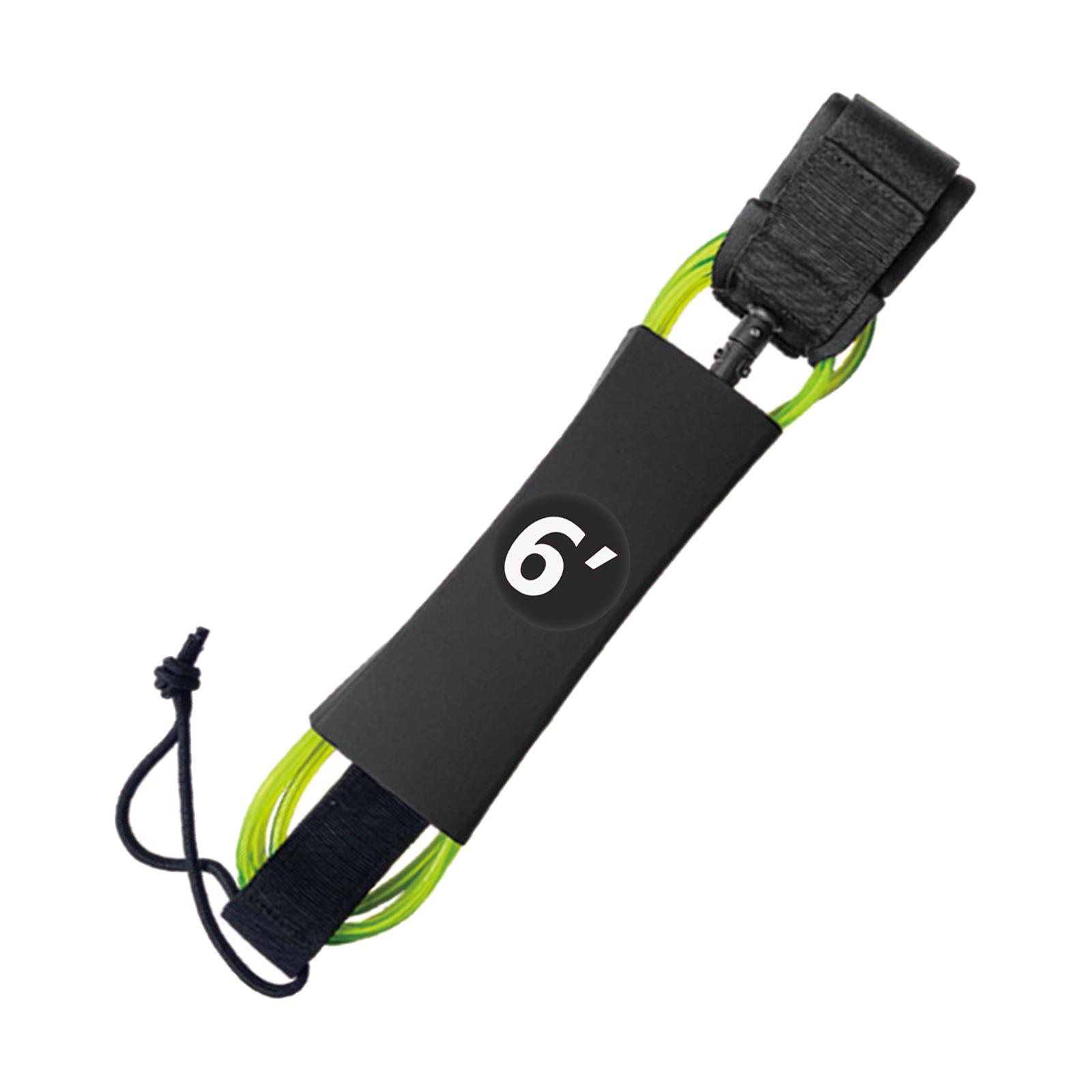 

2025 Surf Leash 6-10ft SUP Board Surf Leg Rope Surfboard Leash TPU Stainless Swivels Inflatable Paddle Board Longboard Foot Rope