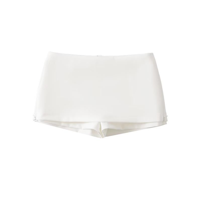 2025 Spring Women's Low-Waist Ultra-Short Hip-Hugging Skirt Shorts