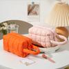 Portable Large Capacity Makeup Organizer With Polyester Material For Home Use