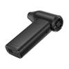 X5 Turbo Jet Fan 130000 U/min Elektrischer Luftgebläse Leistungsstarker Großer Wind Haartrockner Hochgeschwindigkeits-Turbo Handheld Mini-Gebläse Schwarz/Weißer