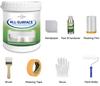 Ceramic Refinishing Paint Kit for Bathtub Sink Toilet Bathtub Wall Coating, Also Works On Glass, Metal & Wood Surfaces.
