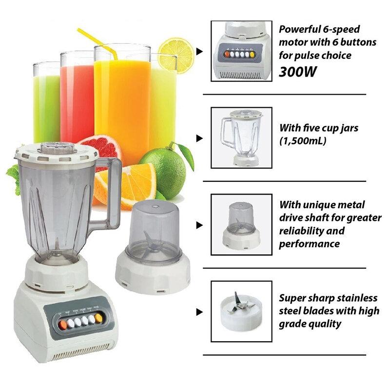Goldstar 2 In 1 Blender High Power Multifunctional Juicer Chopper Ice Crusher White 2 In 1blender