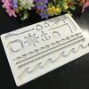 DIY Handmade Silicone Fondant Mold Exquisite Sailing Theme Sugar Craft Gum Paste Mold DIY Candle Resin Crafts Easy Use