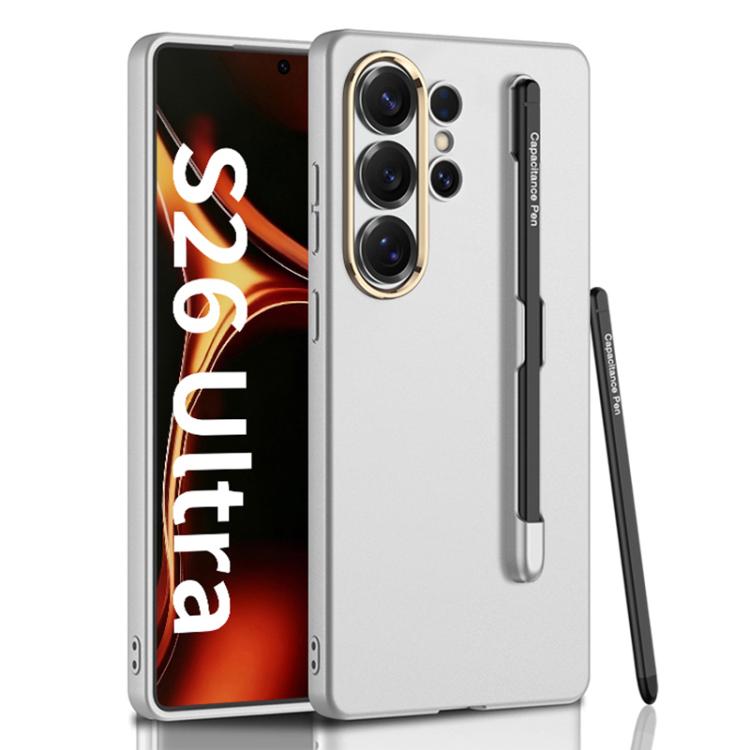 GKK Ultra-thin Full Coverage PC Phone Case with Pen Slot & Stylus For Samsung Galaxy S26 Ultra 5G