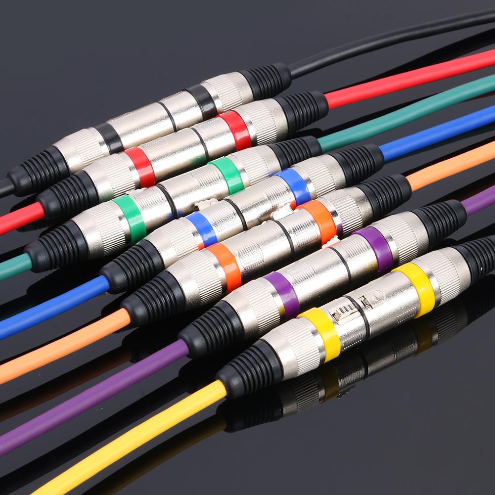 5.9ft DMX Stage DJ Cable XLR 3Pin Male to Female Connector Wire