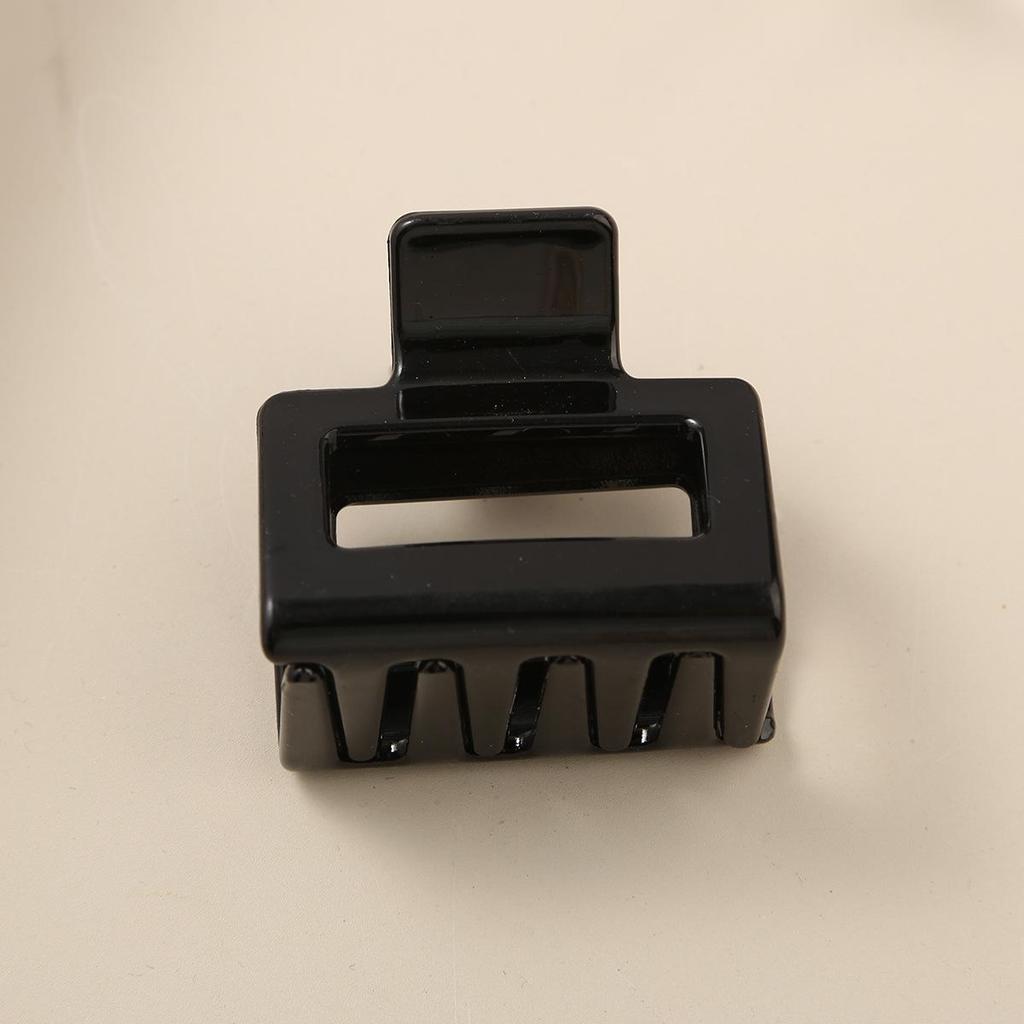 8.5CM x 10.5CM Rectangular Matte PS Hair Clip - Simple Shark Hair Accessory