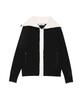 MONDAYFLOW New Adore Knit Zip-Up_Black