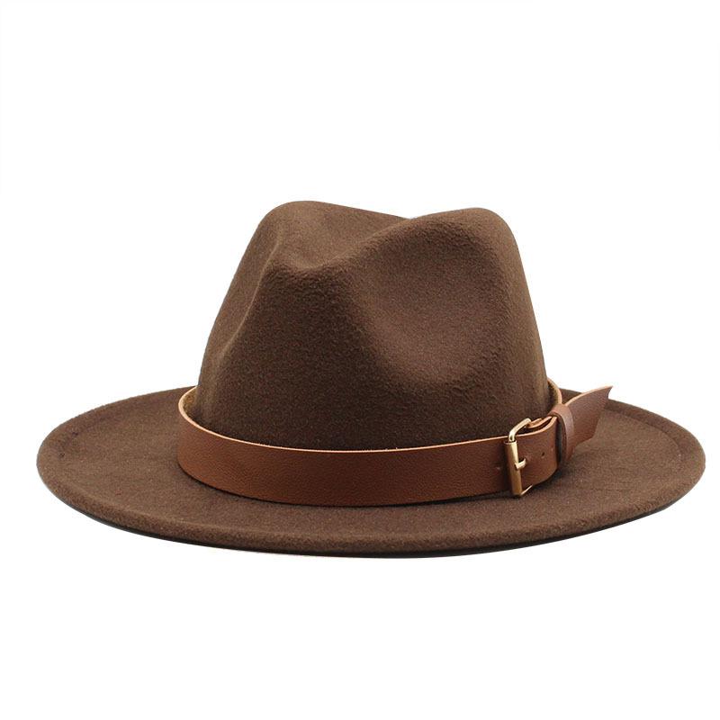 Black Woolen Top Hat Jazz Hat