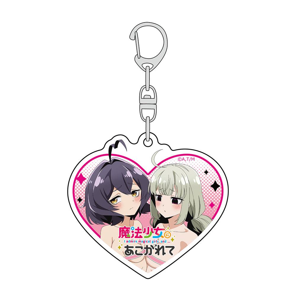

Gushing over Magical Girls kiwi Hiiragi Utena Dreamy Ribbon Design Acrylic keychain Cartoon pendant Friends Christmas Gifts 6 cm