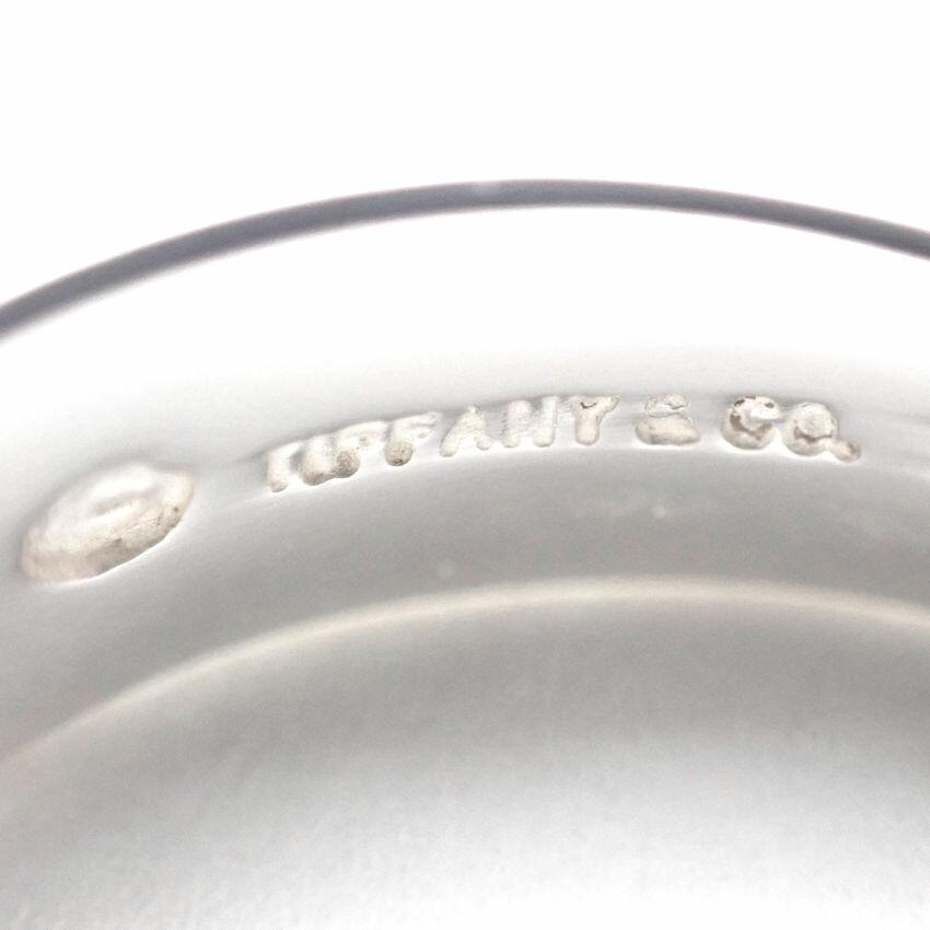 [Used] TIFFANY 925 Signet Heart Ring / Size 9 / g538-69