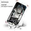 Glass Phone Cover Case for iPhone 17 Pro Max 11 16 15 Plus XR Air 13 12 8 14 Cool OneS P-ieceS