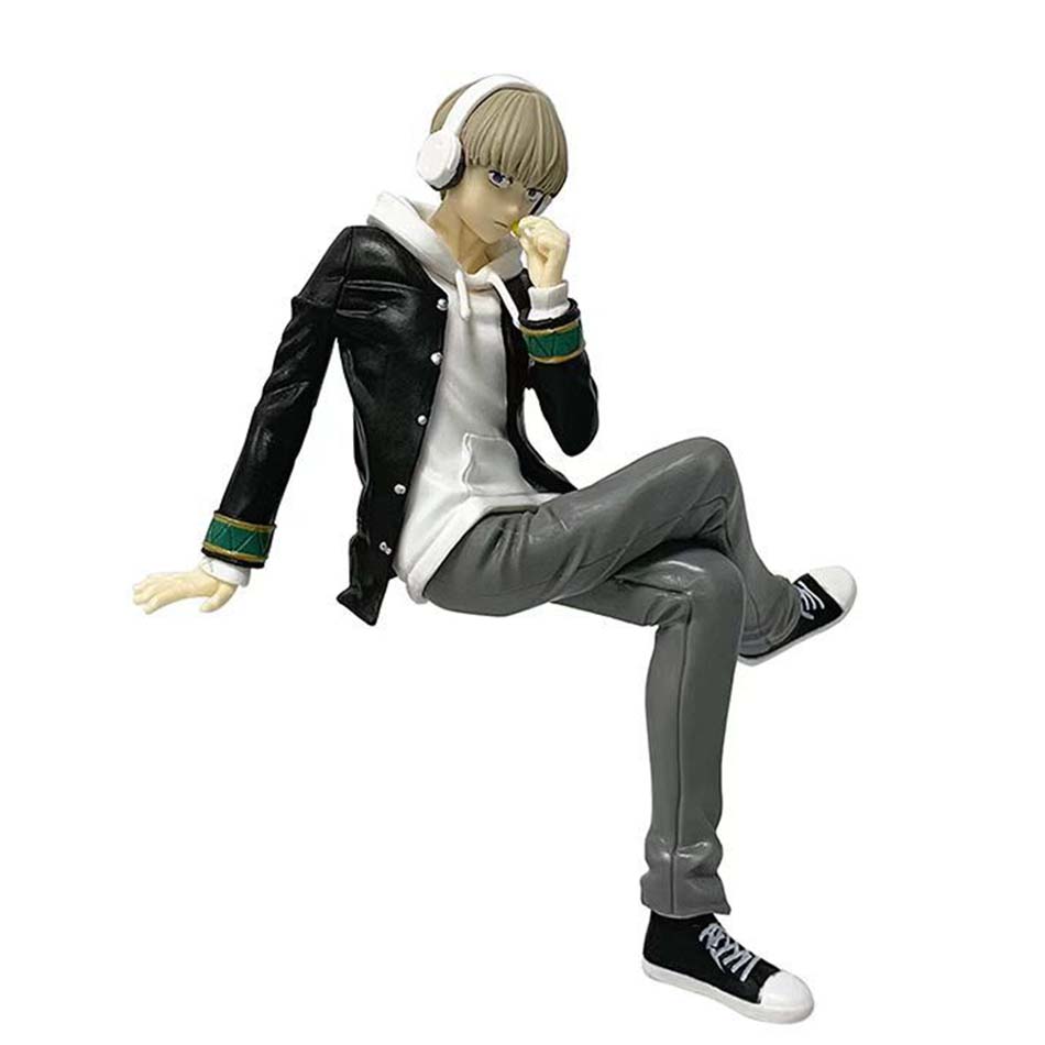 Anime WIND BREAKER Sakura Haruka Figura Kaji Ren Figura Tappo per Noodle Modello Seduto Giocattolo Bambola Regalo Figura d'Azione