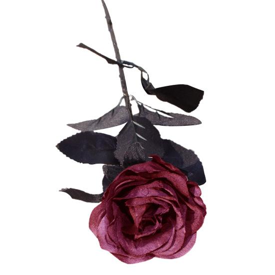 1Pc Smooth Surface Fake Flower Fadeless Plastic Wedding Props Artificial Plant