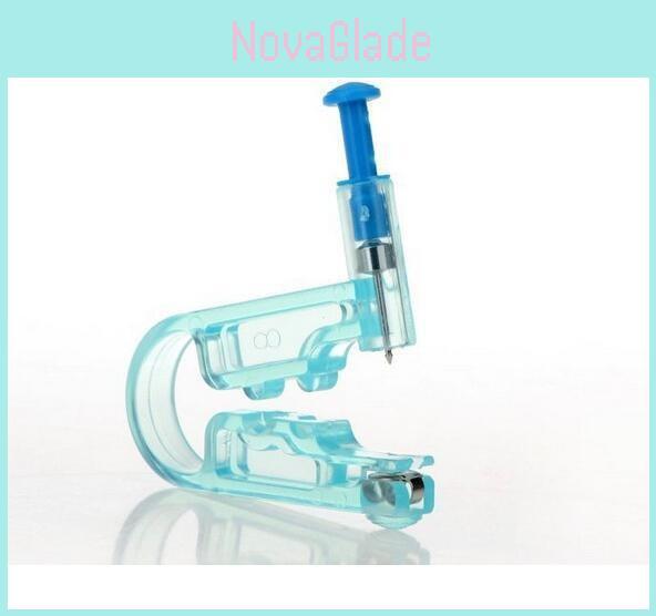 Versatile Ear Piercing Gun And Asepsis Tool Kit With Disposable Needle And Stylish Gem Stud Earring