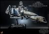 TV Masterpiece Star Wars: The Clone Wars Heavy Weapon Clone Trooper & BARC Speeder (with Sidecar) 1/6 Scale Figure, White, TMS077