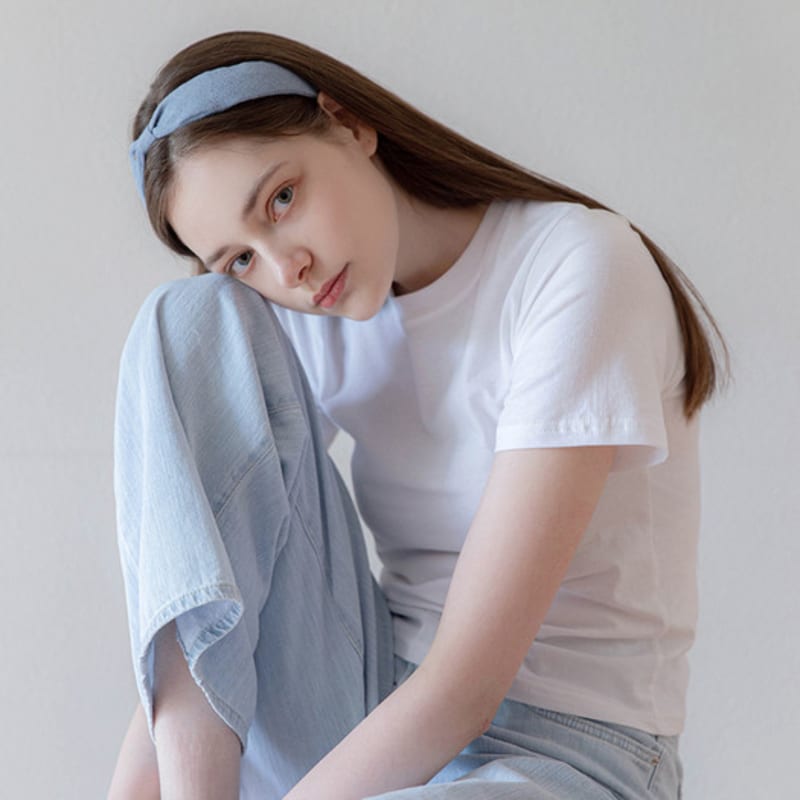 Jean Paul Clarisse Denim Hairband JP-22-100HB