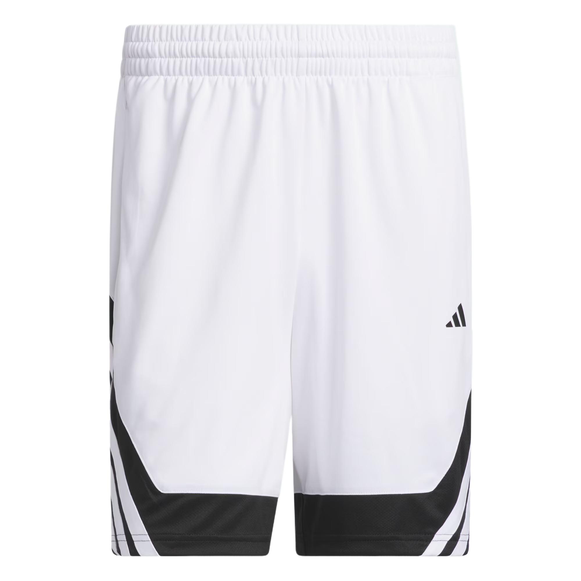 Adidas Basketball Shorts Men s White/Black Moderate KC7388 L