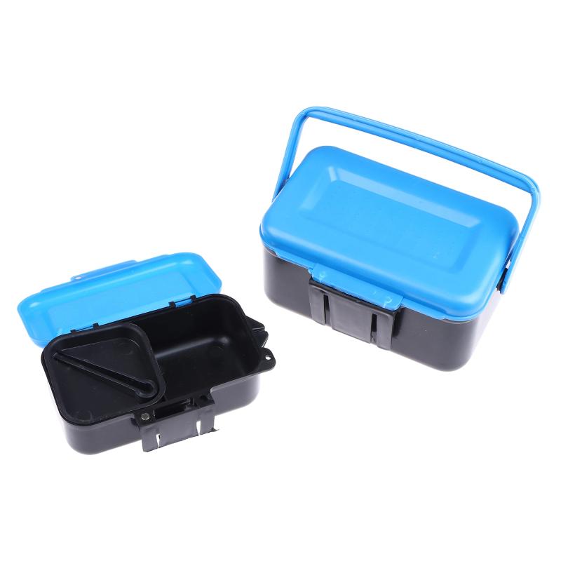 Tragbare Angelköderbox Köderbox Lebendköder Haken Regenwurm Transportbox Hüft-Angelkasten Für Outdoor Angeln Köderbox