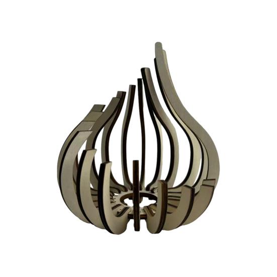 Holzkerzenhalter Moderner Minimalistischer Stil Kerzenständer Teelichthalter Handgefertigter Kerzenständer für Esstisch Kamin Regal Zuhause