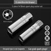 Universal Magnetic Spark Plug Socket Wrench (14/16mm) for Easy Spark Plug Removal and Installation
