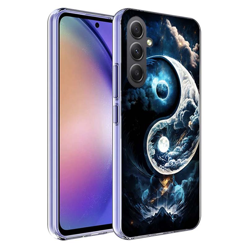Balance of Elements The Eternal Yin-Yang Phone Case for Samsung A17 A37 A57 A07 A16 A26 A36 A56 A06 A02S A12 A22 A32 A52S A04S A