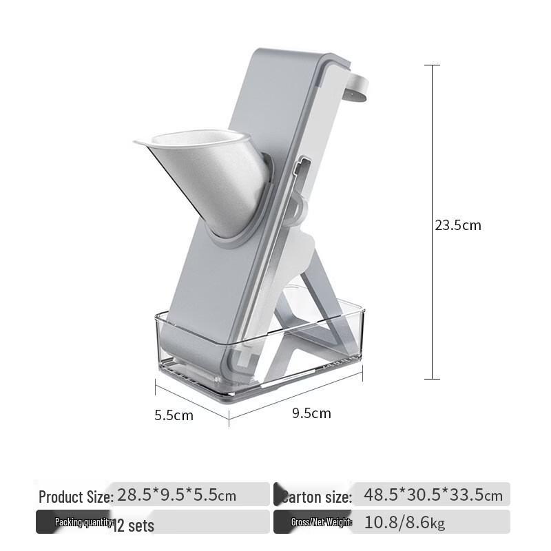 Household Multi-functional Press Vegetable Shredder