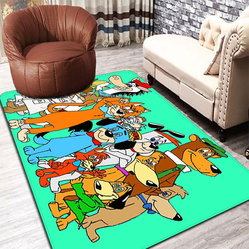 Vibrant Cartoon Animal Print Rug Floor Mat for Living Room or Bedroom Soft and Comfortable Carpet a Gift for Birthday and Holiday.ZFF0913239