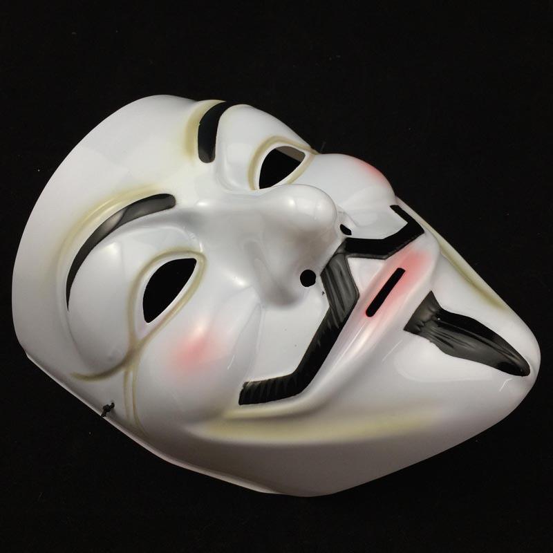 Fashion V For Vendetta Guy Fawkes Mask Anonymous Halloween Costumes Cosplay