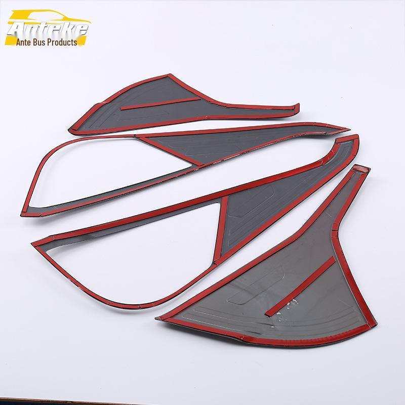 18 CHR Car Door Anti-Kick Pad & Armrest Box Decorative Panel Stickers
