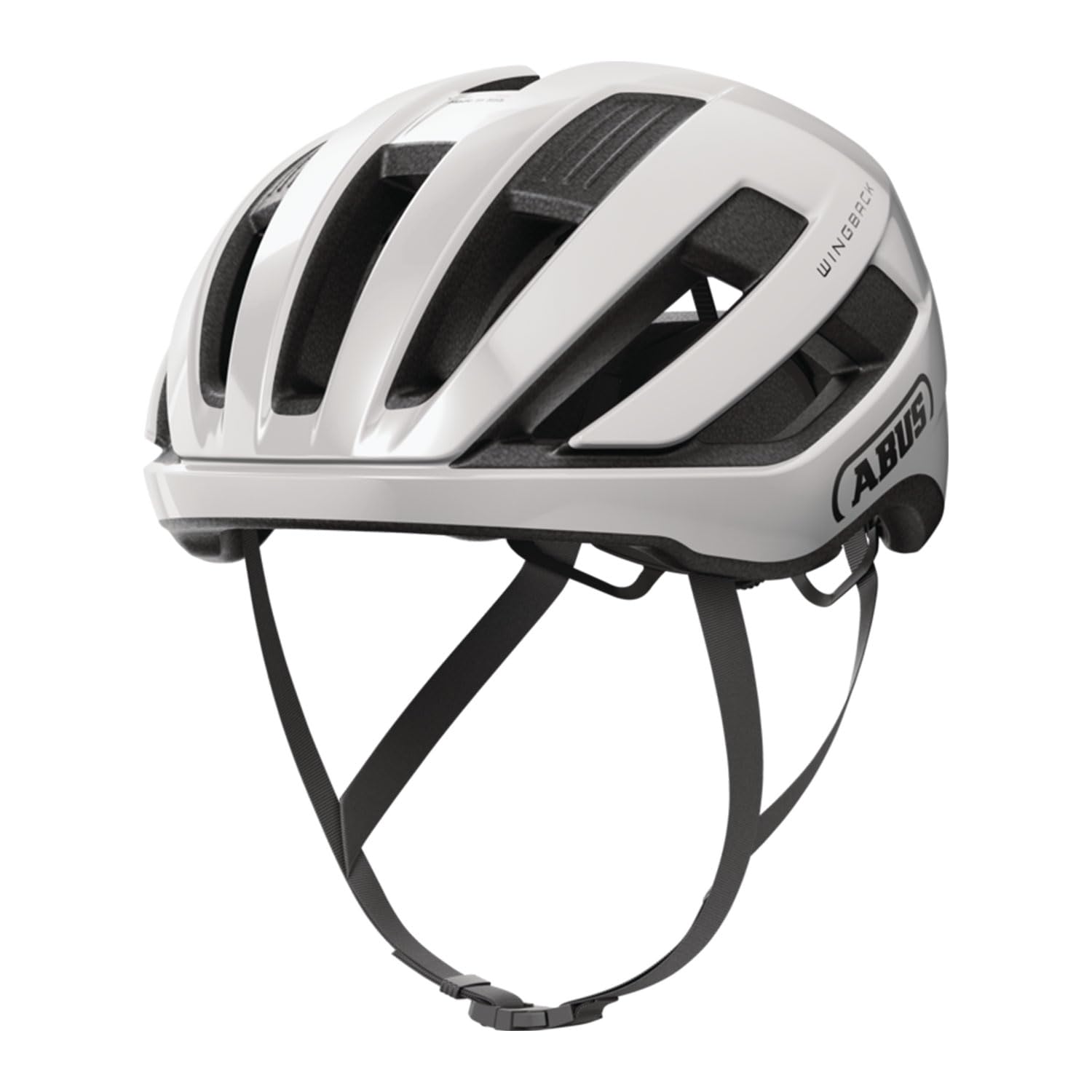 

ABUS Casual Urban to Sports Bicycle Kickboard Helmet Wingback Shiny White L WINGBACK (57-61cm) [ ]