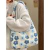 2024 Trendy Women's Large Capacity Plush Crossbody Bag for Winter School & Commute