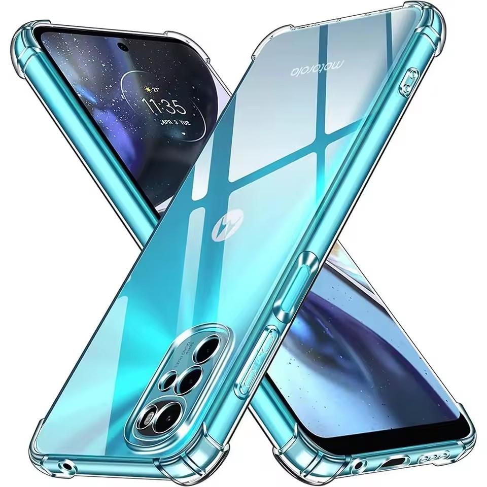 

Thick Shockproof Clear Case for Motorola MOTO G31 G41 G13 G14 G15 G32 G34 G35 G52 G53 G54 G55 G60 G75 G85 Soft Cover Case Motorola Moto G14