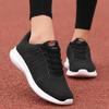 Baskets Casual Creuses pour Couple Tissage Volant Maille Respirante Chaussures de Sport