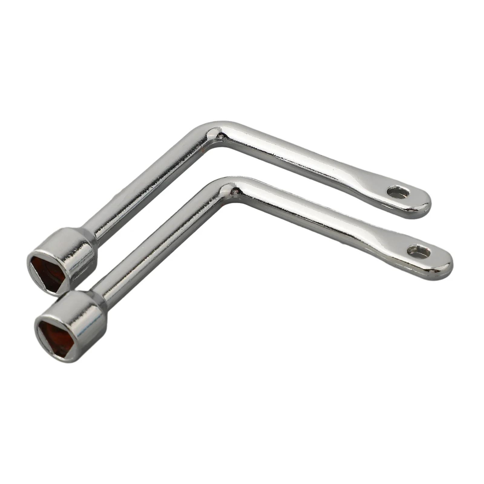 2Pcs Elevator Door Keys Triangular Key Spanner Wrench Universal Triangular Key Socket For Repairing Manual Tools China Mainland