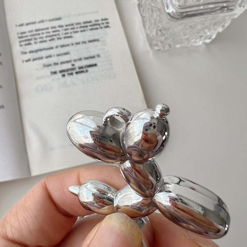 Balloon Dog Keychain 8 Types Balloon Puppy Dog Key Holder Poodle