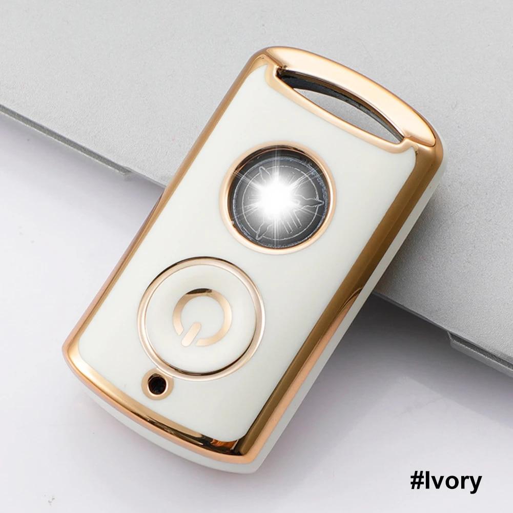 TPU Autoschlüsselgehäuse für Yamaha Nmax /2022 NVX NVX155 XMAX XMAX300 QBIX AEROX JAUNS 2018 Autozubehör