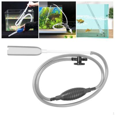 Aquarium Wasserwechsler Kies & Reiniger Fischbecken Siphon Reinigungswerkzeuge